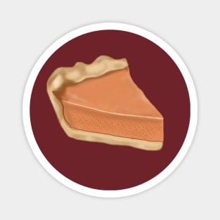 A Slice of Pie- Pumpkin Pie Magnet